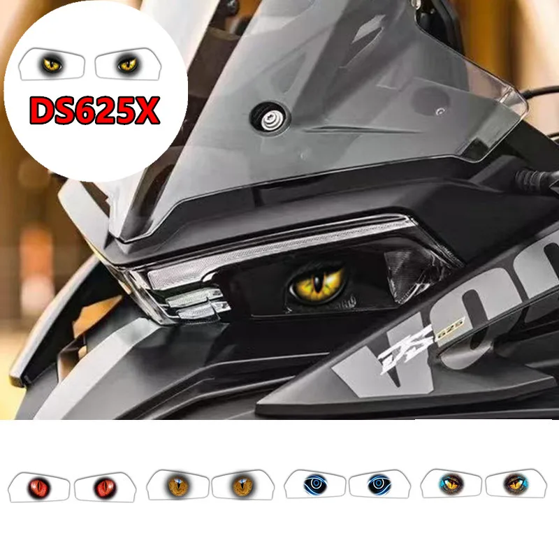 Pegatinas protectoras de faros para Voge 625 DSX
