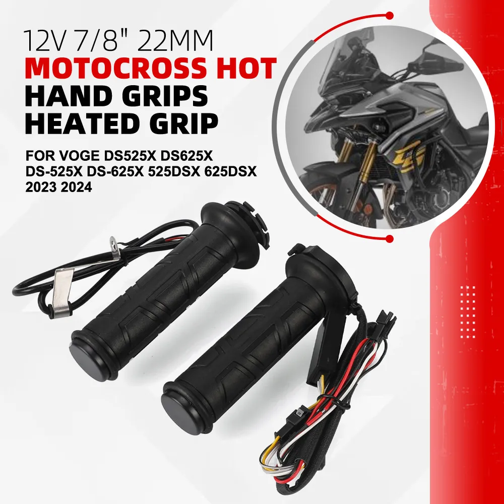 Puños calefactables 12V para Voge 625 DSX y 525 DSX